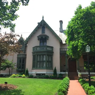 Exterior of the mansion