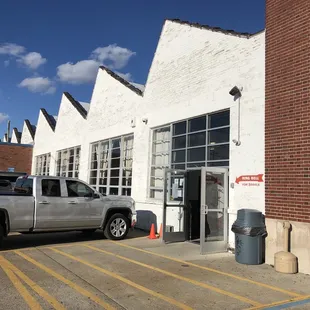 The Exterior of the Fowling Warehouse.