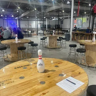 Spacious, clean, and well-lit with industrial decor