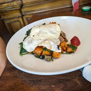 Sweet potato hash