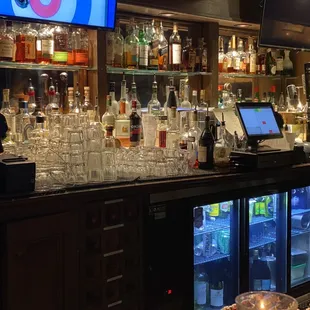 a man at a bar