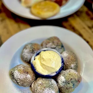 House-Made Olallieberry Mini Scones with Devonshire Cream