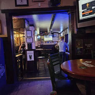 a man in a bar