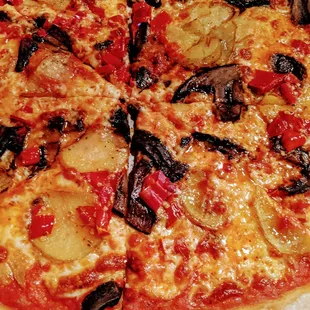 Pilar's Pie- House pizza made to order