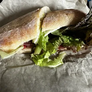 Hot Famous Salami Sandwich