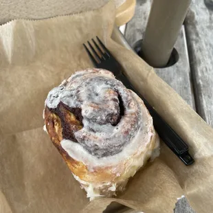 Cinnamon roll - delicious!