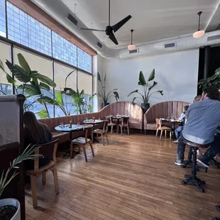 Seating with amazing plants