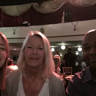 Host team members Pamela, Julie center, and Brian, Citzens at the Fox 2016.