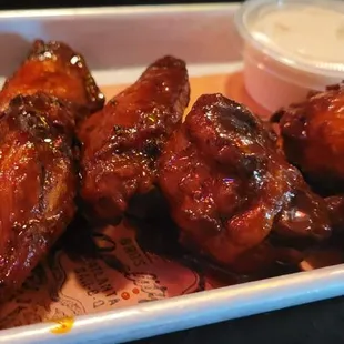 Smoked wings