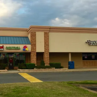 Store Front. next to Anytime Fitness