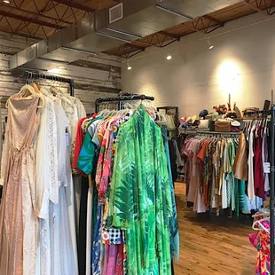 an interior view! featuring vintage gems from the early 1900s to the mid 90s.