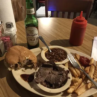 BBQ combo plate