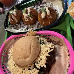 Umami bomb burger and Boa buns