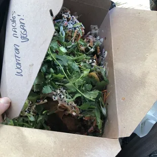 Vegan tofu, bulgogi nachos. These are the best nachos with an Asian flair!