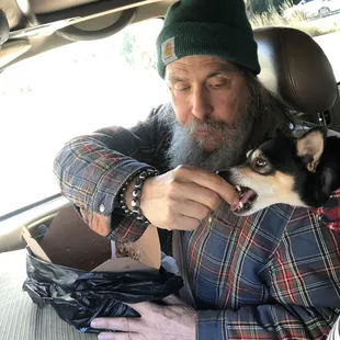 Staś &amp; Paczki, both fond of the tofu bulgogi.