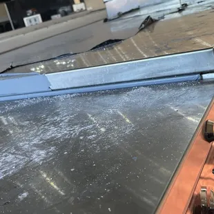 a frozen counter top