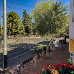 View from the 2nd floor