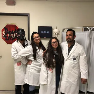 Loved the Zombie Lab escape room!