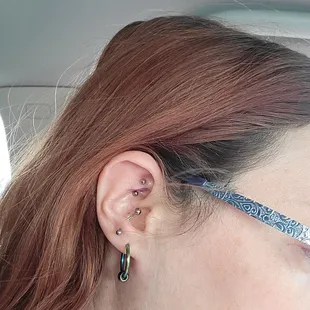 Rook and anti-tragus