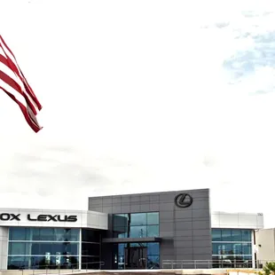 Look what Mr. Fox has done for you!  An all-new Lexus store for your comfort and convenience.