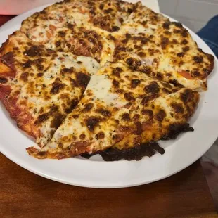 Cheese and Pepperoni, 7.5 inch individual size