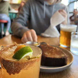 bloody mary wears no clothes and grilled banana bread