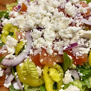 Medium Greek salad