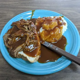 Hot Beef Sandwich