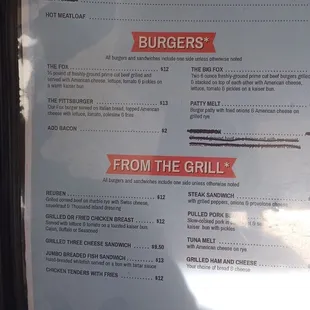 Menu 2024