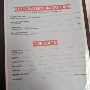 Menu (10/18/2022)