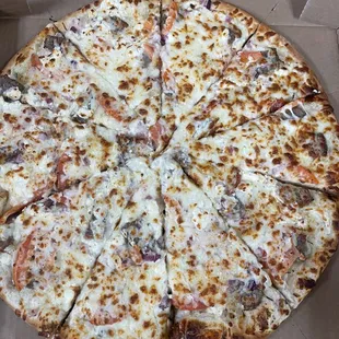 Greek pizza