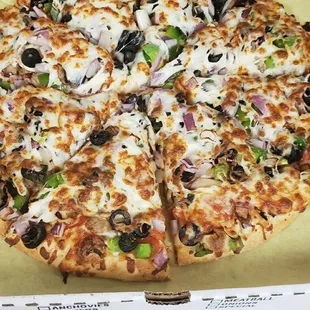 Vegetarian pizza