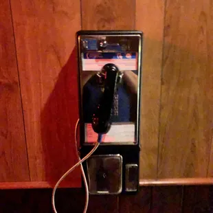 A pay phone. I haven&apos;t seen one of these in years!!!