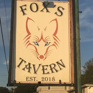 Sign in front on W Wine St.