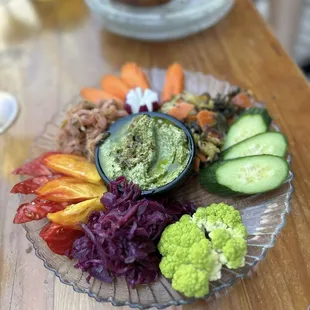 Dip with veggies