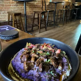 Polenta and Morels