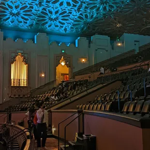View across the mezzanine upstairs