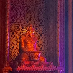 Inside the theater