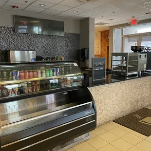 Coming soon - a fully stocked drinks (hot and cold), and snacks / small food Cafe while you wait on services.