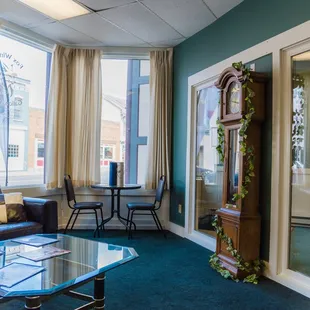 The front sitting room