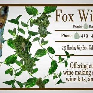 a picture of a fox and grapes