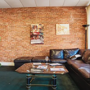 The front sitting room