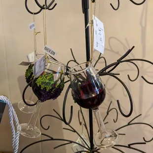 a wine glass tree