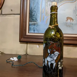 a picture of a fox in a forest