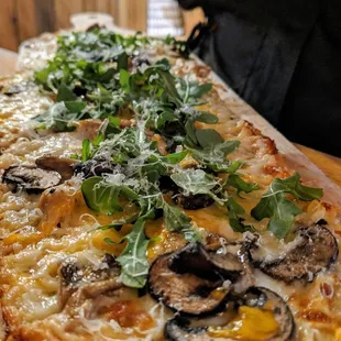 Roasted Mushroom Flatbread