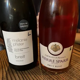 Bubbly from first course