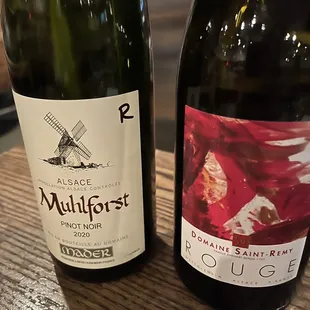 Forth  course wines