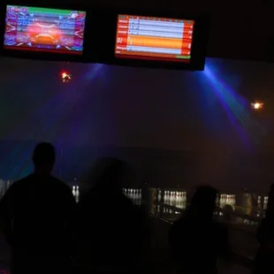 Saturday night Foxfire to the Max! Lights and Sound show