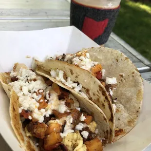 Breakfast tacos