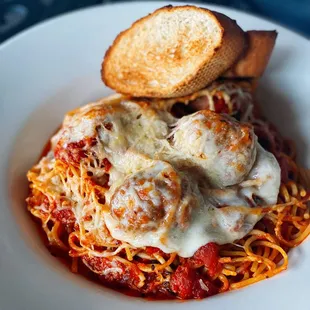Baked spaghetti